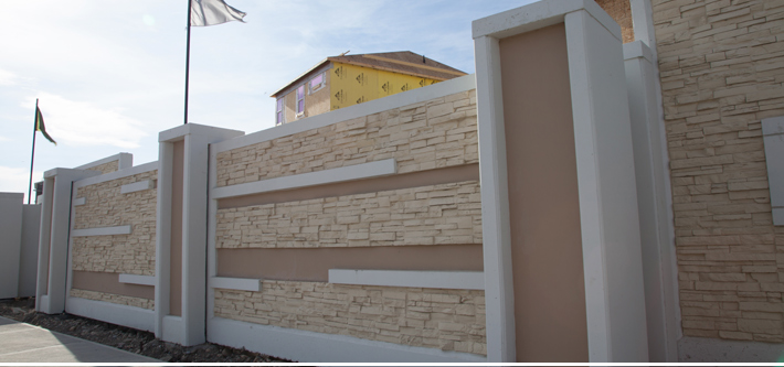 Example of our Precast Concrete Fence